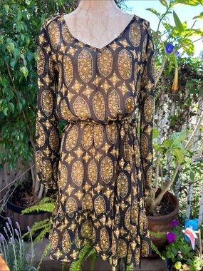 ella moss jersey dress Ella Moss Black Cream Striped Racerback Maxi Dress Sz S
